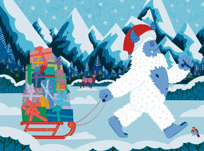 Yeti in December