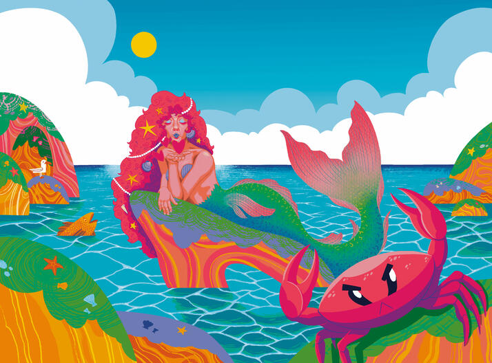 Mermaid in July